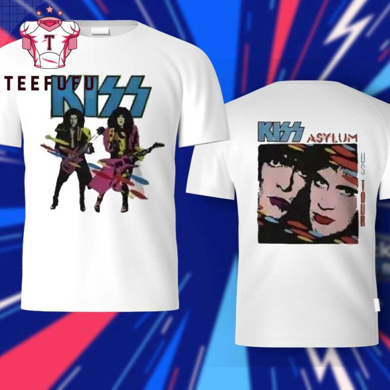 Kiss Asylum Us Tour 2025 Edition Two Sides T Shirt