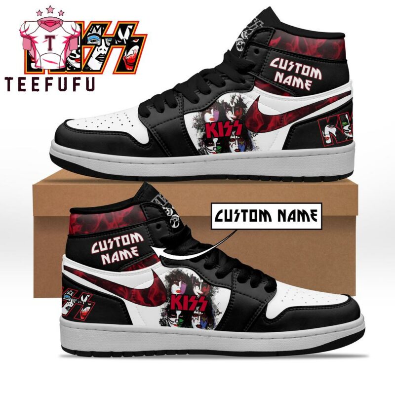 Kiss Band Custom Name Air Jordan 1 Hightop Shoes