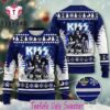 Kiss Band End Of The Final Road Countdown The Final 50 Shows Dark Blue Color 2025 Ugly Christmas Sweater