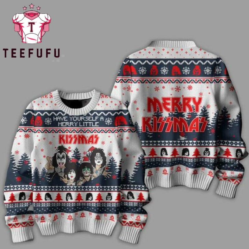 Kiss Band Fan Have Yourself A Merry Little Kissmas Merry Christmas Ugly Sweater