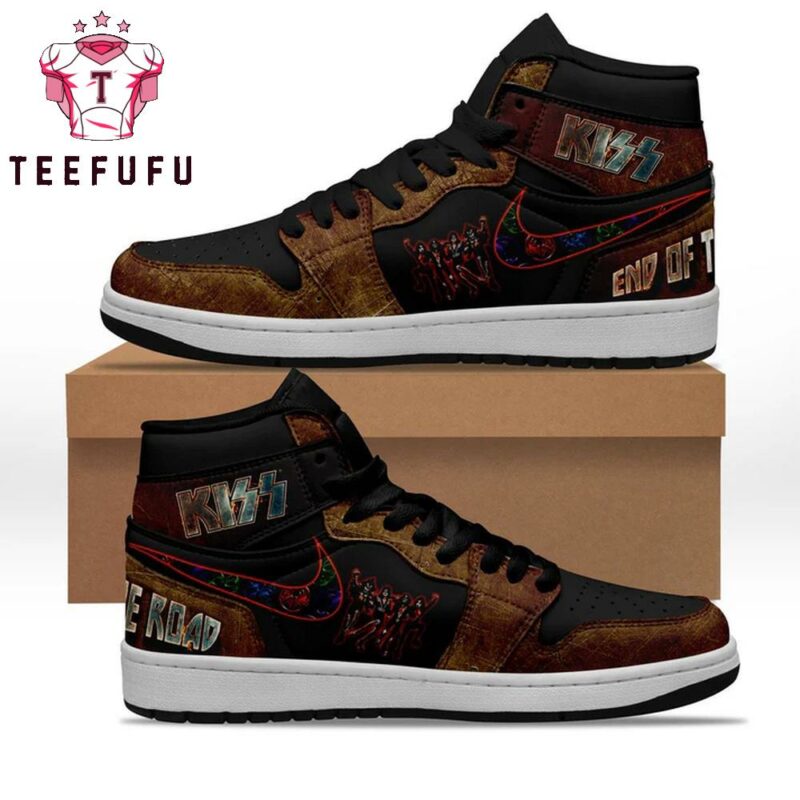 Kiss Rock Band Music Air Jordan 1 Hightop Shoes