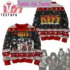 Kiss Rock On Merry Kissmas Christmas Ugly Sweater