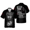 Knight Bible Verse Jesus I Can Do All Things Through Christ Religious Hawaiian Shirt Religious Hawaiian Shirt Christian Aloha Shirt Christian Gift 9873