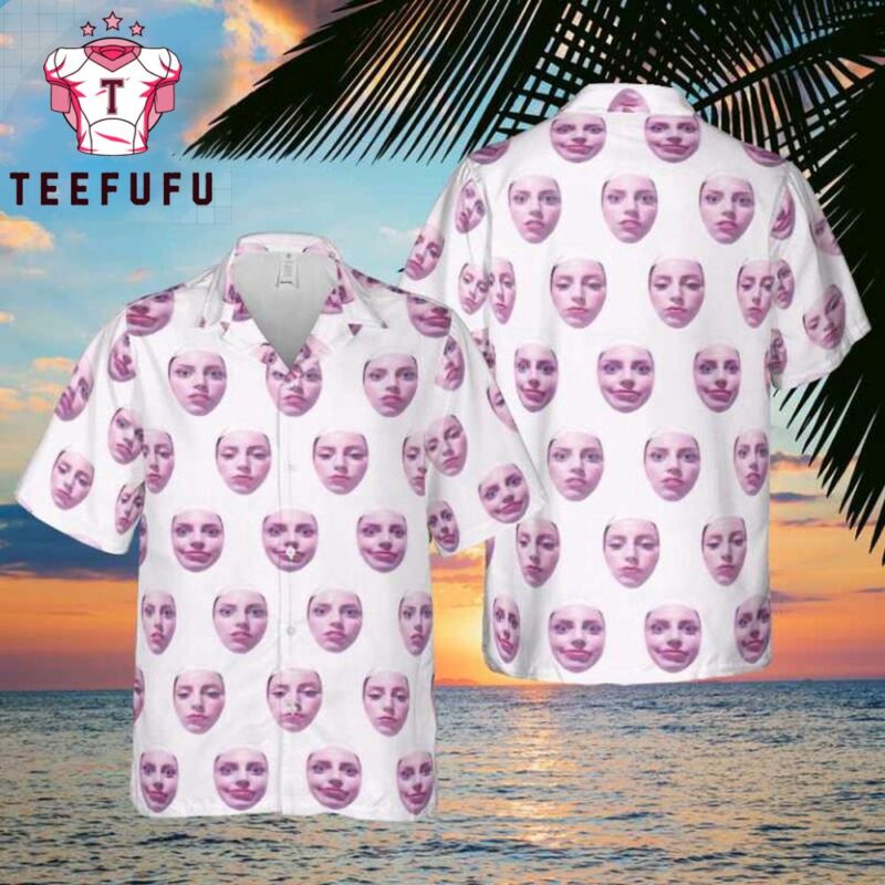 Lady Gaga Funny Face Trendy Hawaiian Shirt