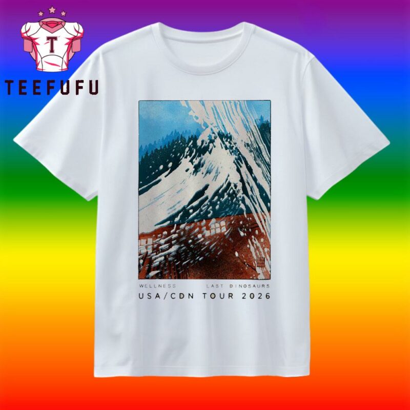 Last Dinosaurs North America 2026 Tour T Shirt