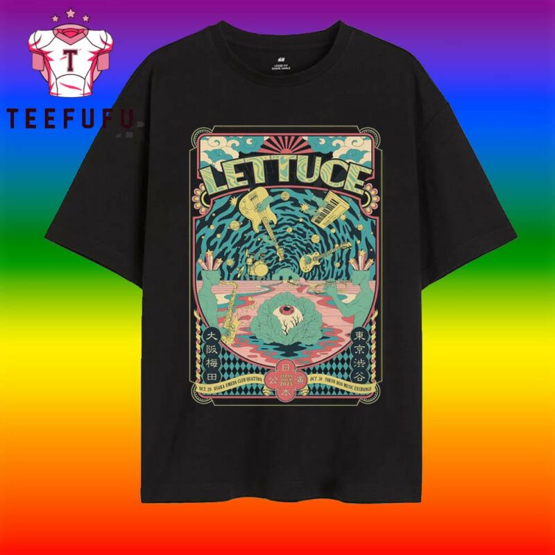 Lettuce Poster Japan Tour 2025 T Shirt