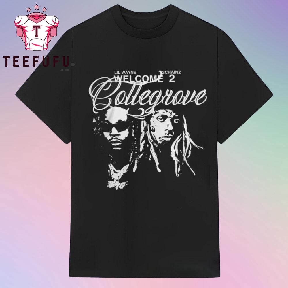 Lil Wayne Merch Collegrove Photo T Shirt
