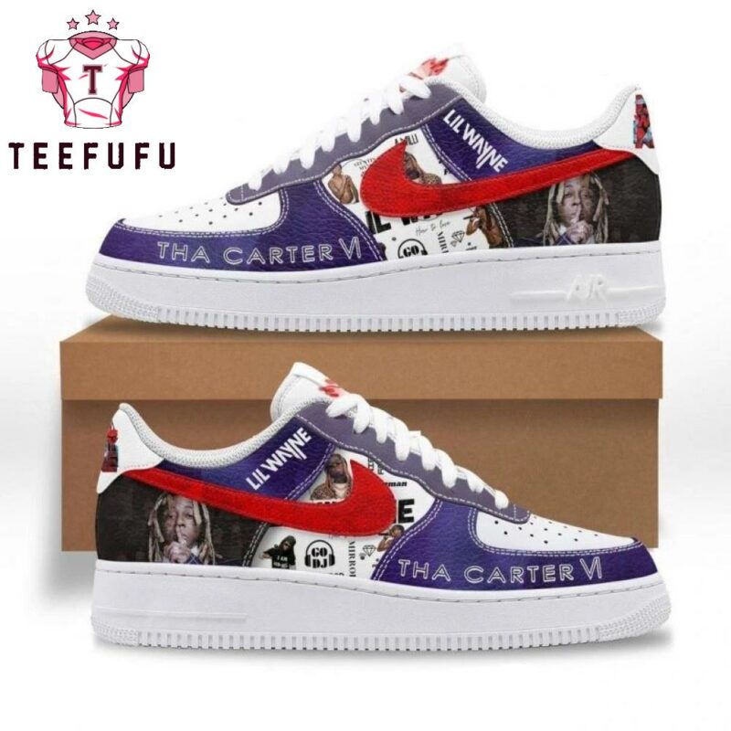 Lil Wayne Tha Carter VI Air Force 1 Shoes Sneaker