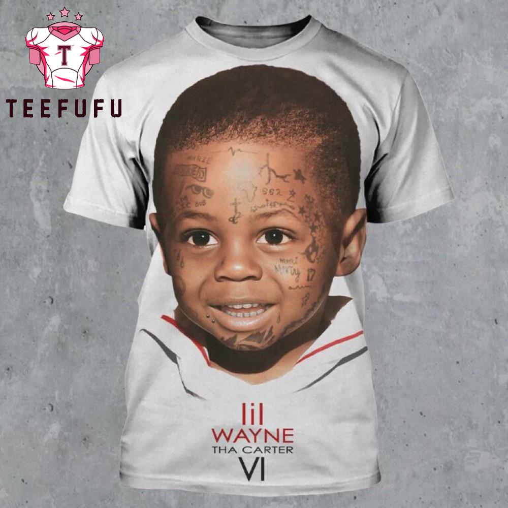 Lil Wayne Tha Carter VI Album Cover Art All Over Print 3D Shirt