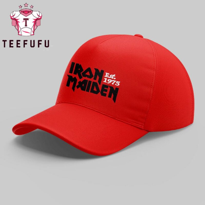 Limited Edition Iron Maiden World Tour 2025 3D Print Red Cap