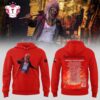 Limited Edition Iron Maiden World Tour 2025 3D Print Red Hoodie