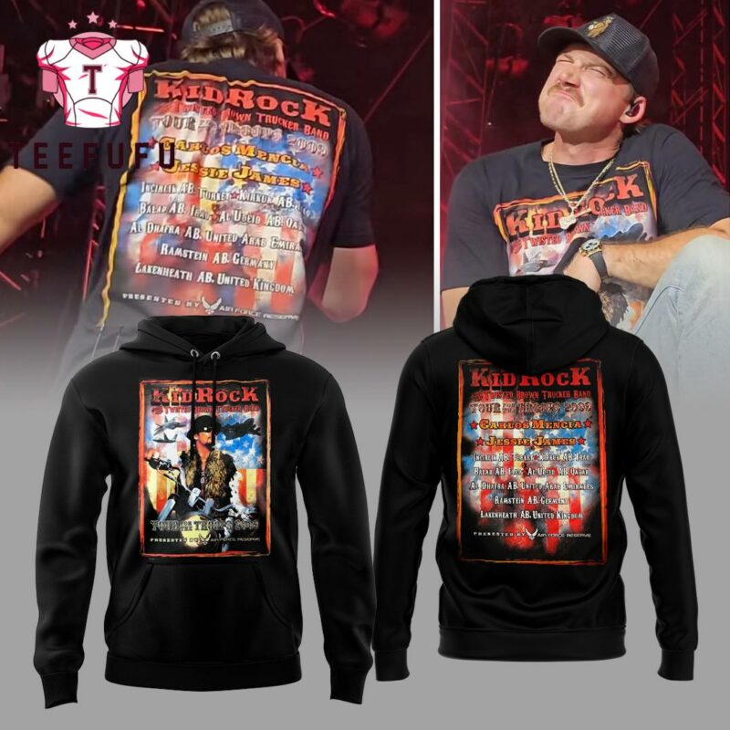 Limited Edition Morgan Wallen Live in Houston KID ROCK Hoodie