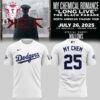 Los Angeles Dodgers x My Chemical Romance Long Live The Black Parade 2025 T Shirt