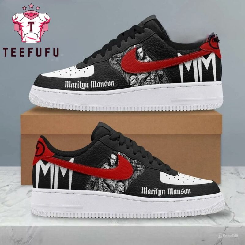 Marilyn Manson American Singer Air Force 1 Shoes Sneaker