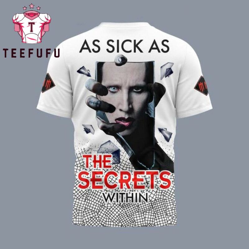 Marilyn Manson As Sick As The Secrets Within Limited 3D Shirt