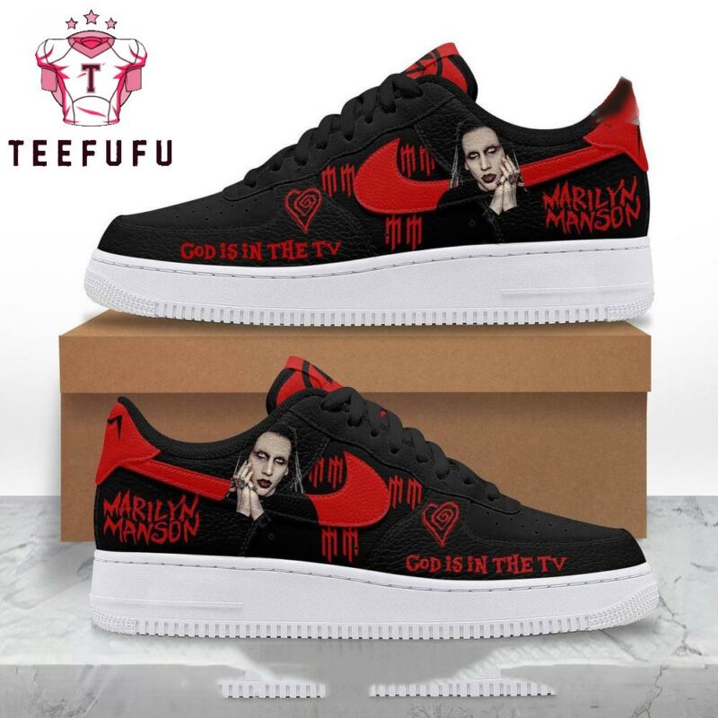 Marilyn Manson God in the TV Special Air Force 1 Sneaker Shoes