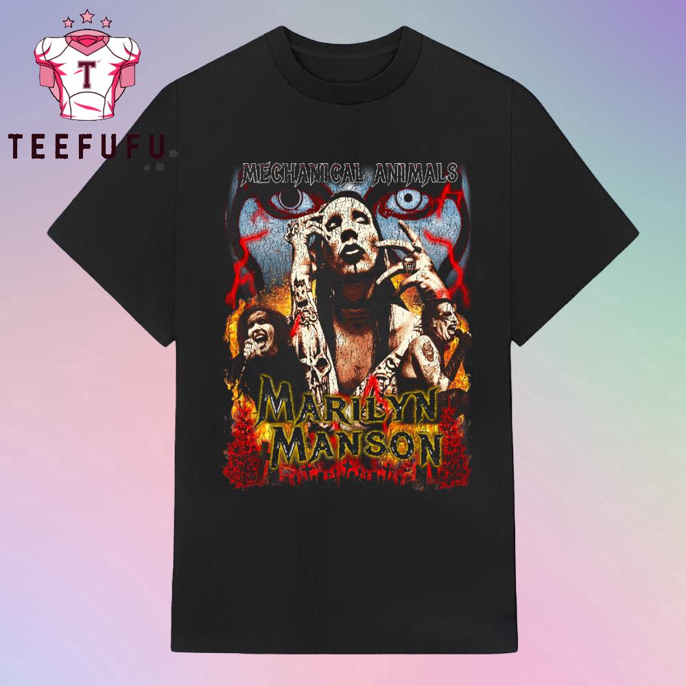 Marilyn Manson Vintage Style Bootleg T Shirt