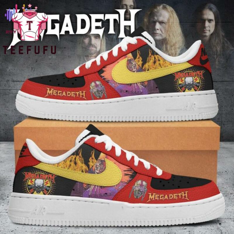 Megadeth Band Air Force 1 Sneaker Shoes