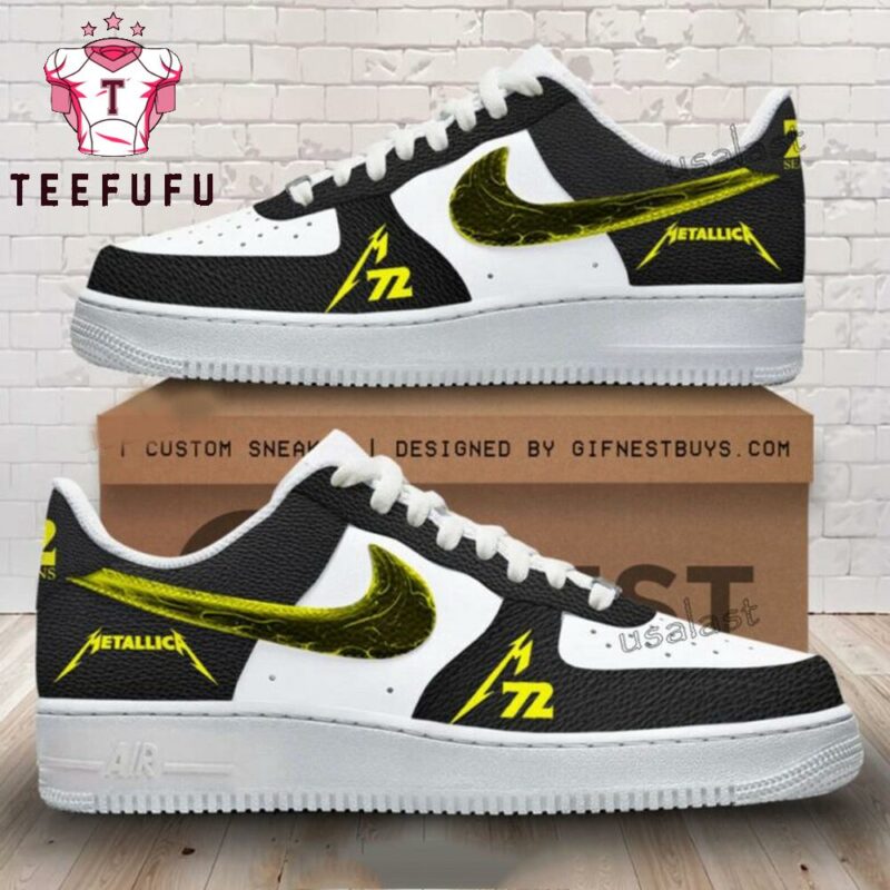 Metallica 72 Seasons Air Force 1 Shoes Sneaker