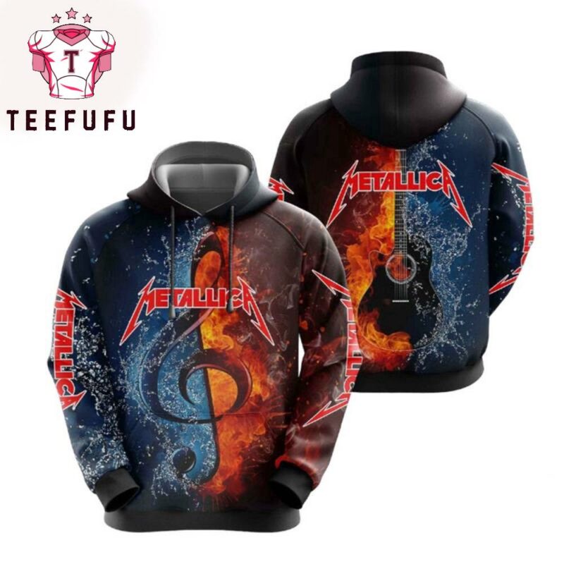 Metallica And Pered Graphic 3D Hoodie