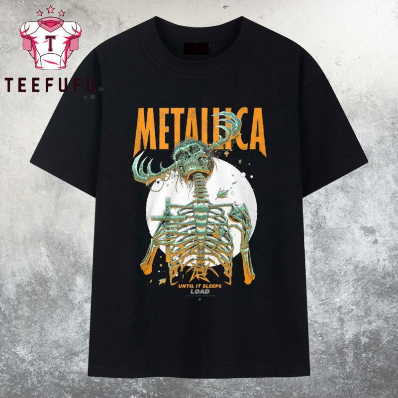 Metallica Load Remastered 2025 Until It Sleeps T Shirt