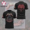 Metallica M72 North American Tour Charlotte 2025 3D Printed Shirt