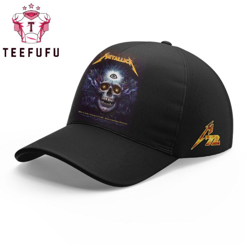 Metallica M72 North American Tour Charlotte 2025 Cap