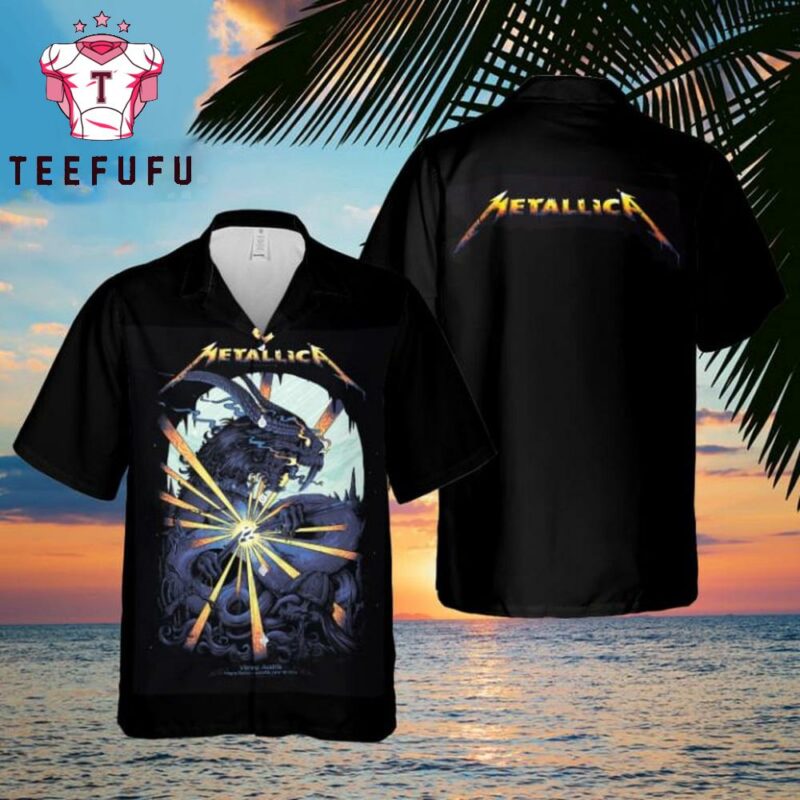 Metallica M72 Vienna At Racino Ebreichsdorf In Vienna Austria Trendy Hawaiian Shirt