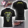 Metallica M72 World Tour 2025 Landover 3D Black Shirt1