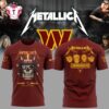 Metallica M72 World Tour 2025 Landover Maryland Red 3D Shirt1