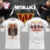 Metallica M72 World Tour 2025 Landover Maryland White T Shirt1