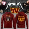 Metallica M72 World Tour 2025 Landover Maryland x Washington Commander 3D Hoodie1