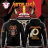 Metallica M72 World Tour 2025 Landover Maryland x Washington Redskins 3D Hoodie1