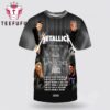 Metallica M72 World Tour 2025 North American 3D Shirt