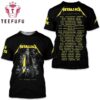 Metallica M72 World Tour 2025 Scheduler 3D Shirt 3 Metallica M72 World Tour 2025 Scheduler 3D Shirt