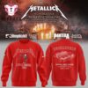 Metallica M72 World Tour Raymond James Stadium Tampa Bay Buccaneers 3D Printed Red Sweatshirt