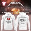 Metallica M72 World Tour Raymond James Stadium Tampa Bay Buccaneers 3D Printed White Hoodie