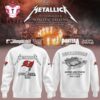 Metallica M72 World Tour Raymond James Stadium Tampa Bay Buccaneers 3D Printed White Sweatshirt