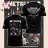 Metallica M72 World Tour Santa Clara 25’ Rock Band Logo All Over Print Shirt