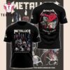 Metallica M72 World Tour Santa Clara 25’ Rock Band Logo New Design Shirt