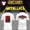 Metallica M72 World Tour x Sonic Temple Art & Music Festival 2025 White T Shirt