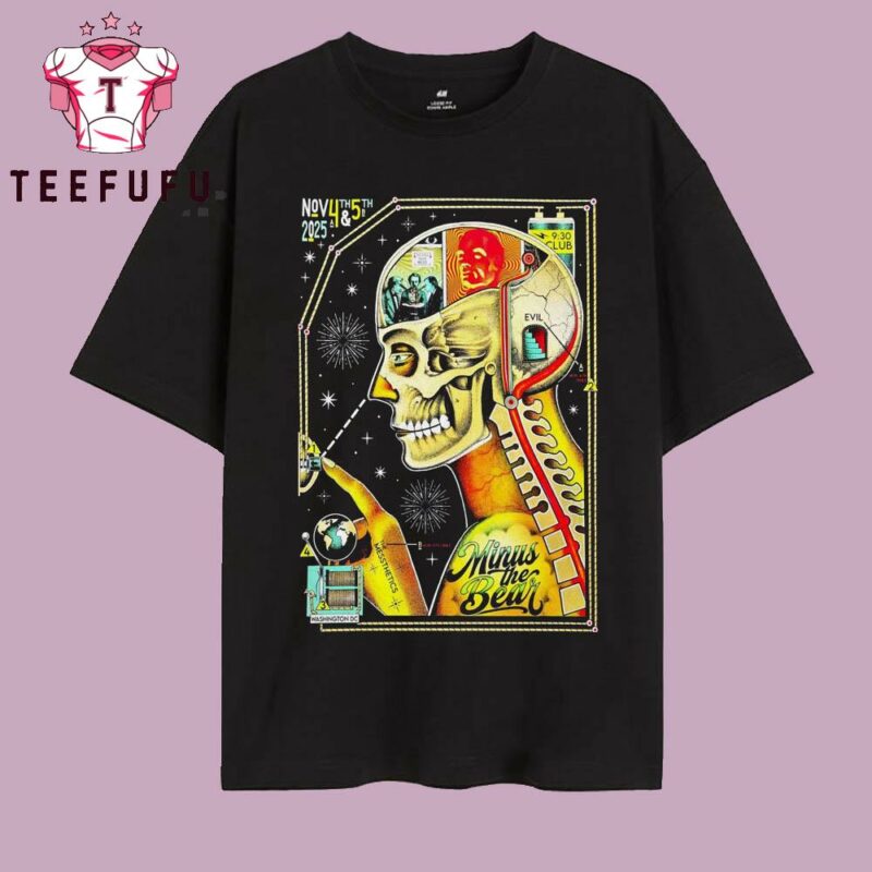 Minus The Bear Washington DC New T Shirt