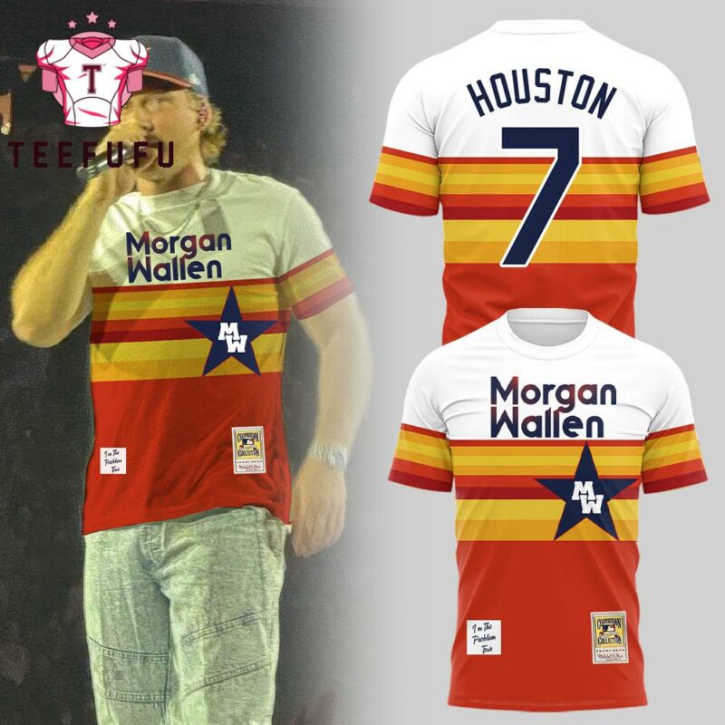 Morgan Wallen 2025 Live in Houston Limited Edition T Shirt