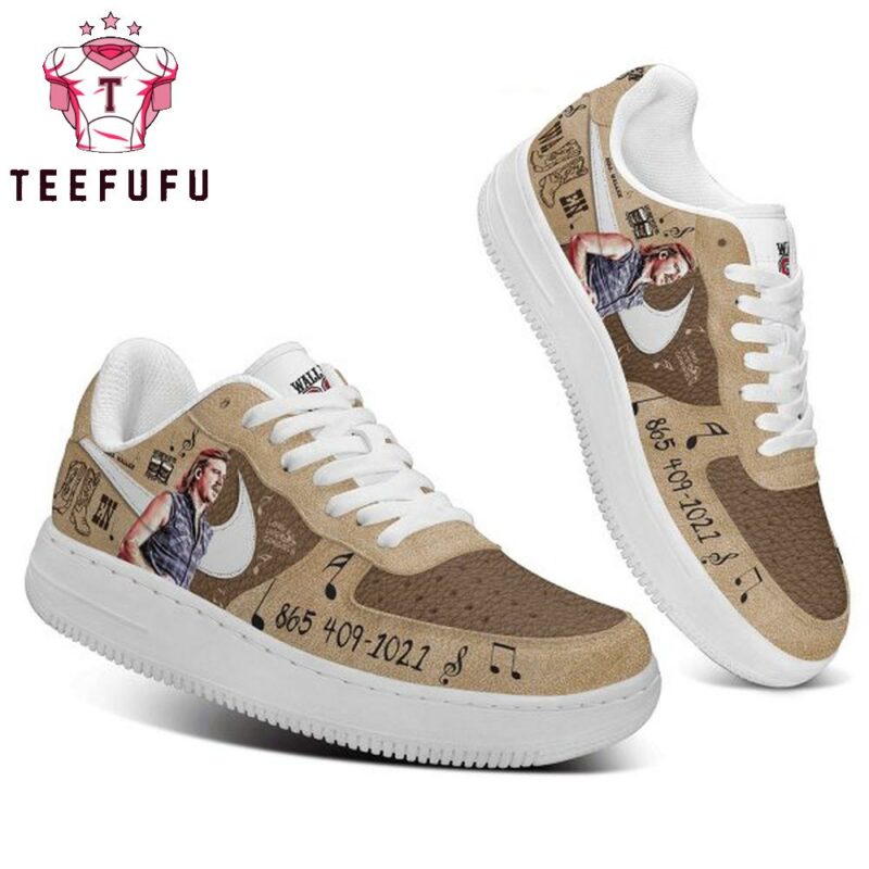 Morgan Wallen 865 409 1021 Air Force 1 Shoes Sneaker