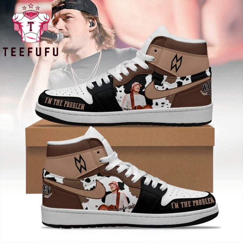 Morgan Wallen I’m The Problem Tour 2025 Air Jordan 1 Hightop Shoes