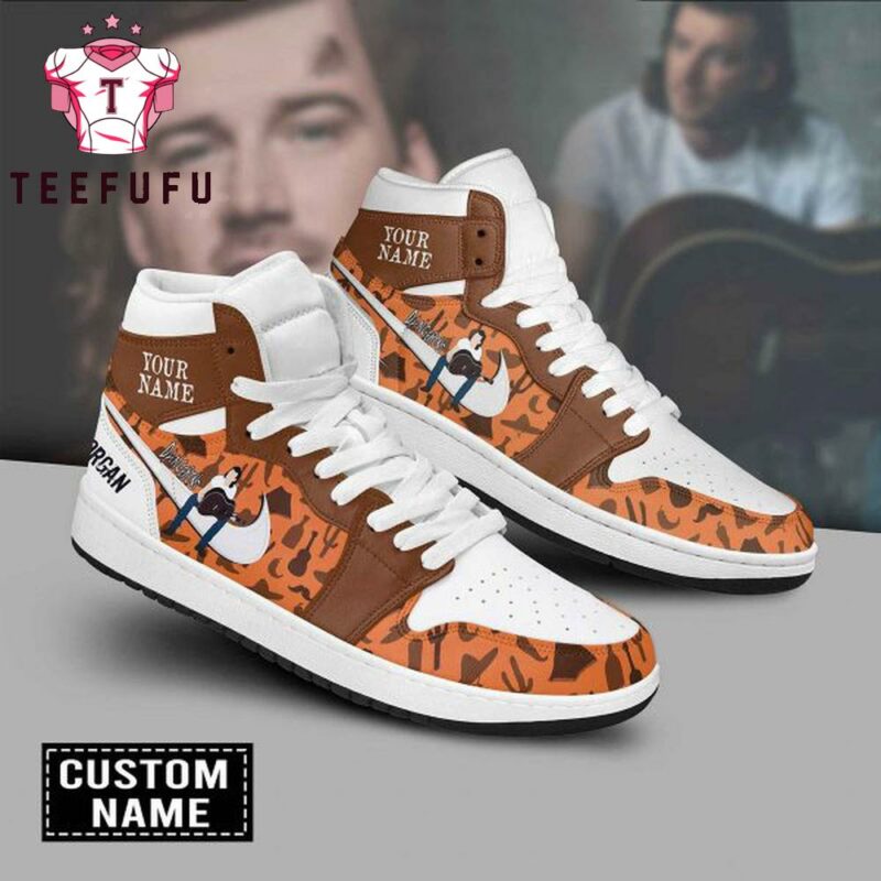 Morgan Wallen Spin You Around Personalized Air Jordan 1 Hightop Shoes