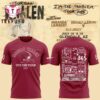 Morgan Wallen x Arizona Cardinals I’m The Problem Tour 2025 Black Red T Shirt