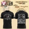 Morgan Wallen x Arizona Cardinals I’m The Problem Tour 2025 Black T Shirt