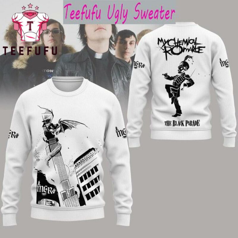 My Chemical Romance The Black Parade Merry Christmas 2025 Ugly Sweater