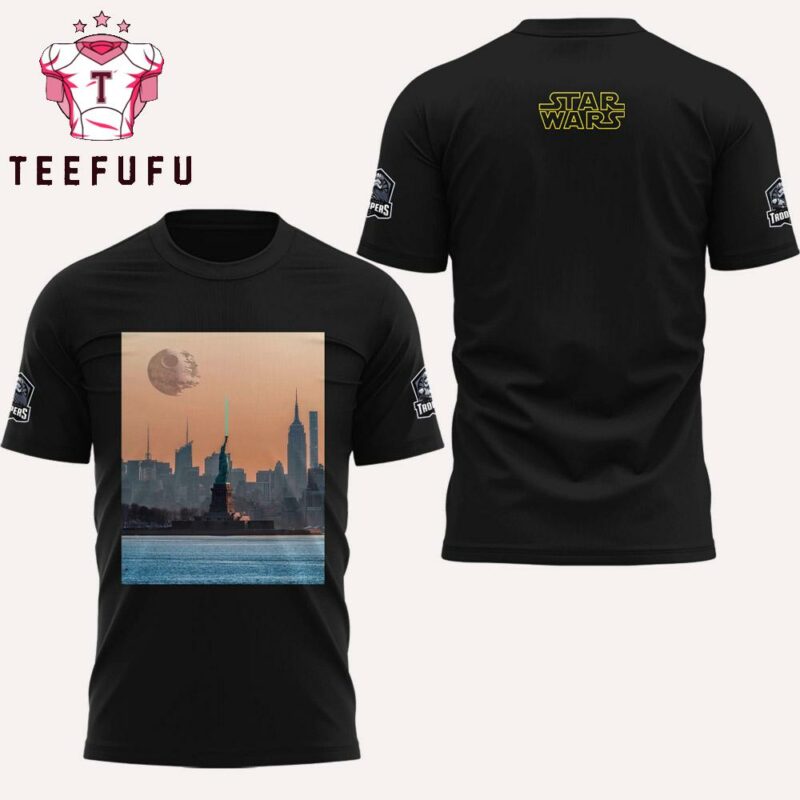 New York City x Star Wars Black 3D Shirt